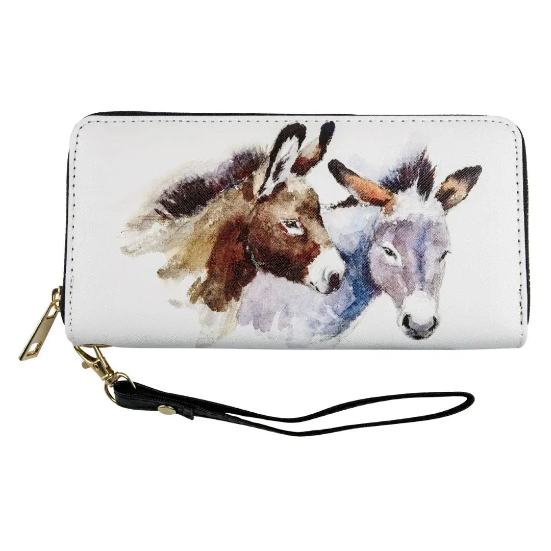 AWST Int'l Pair of Donkeys Clutch Wallet - Breeches.com - Flyclothing LLC