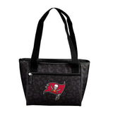 Tampa Bay Buccaneers Leopard Print 16 Can Cooler Tote - Logo Brands - Flyclothing LLC