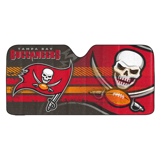 NFL - Tampa Bay Buccaneers Auto Shade - Logo Brands - Flyclothing LLC