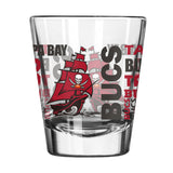 Tampa Bay Buccaneers 2oz Spirit Shot Glass