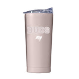 Tampa Bay Buccaneers 20oz Stencil Powder Coat Tumbler - Logo Brands - Flyclothing LLC