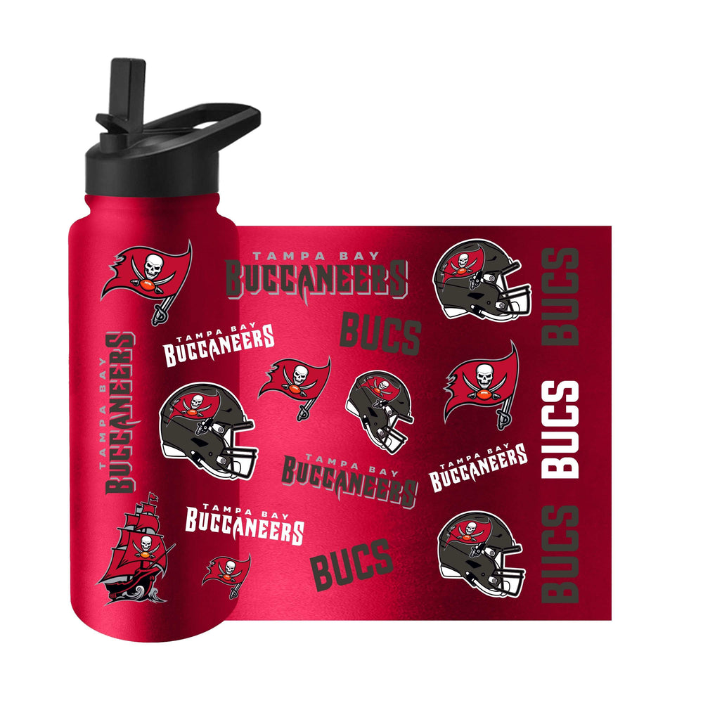 Tampa Bay Buccaneers 34oz Native Quencher Bottle - Logo Brands - Flyclothing LLC