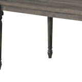 59" Gray Wood Dining Table - HomeRoots - Flyclothing LLC