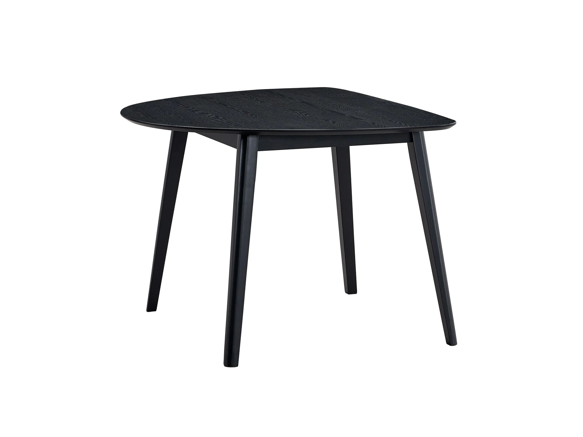 43" Black Wood Dining Table - Homeroots - Flyclothing LLC