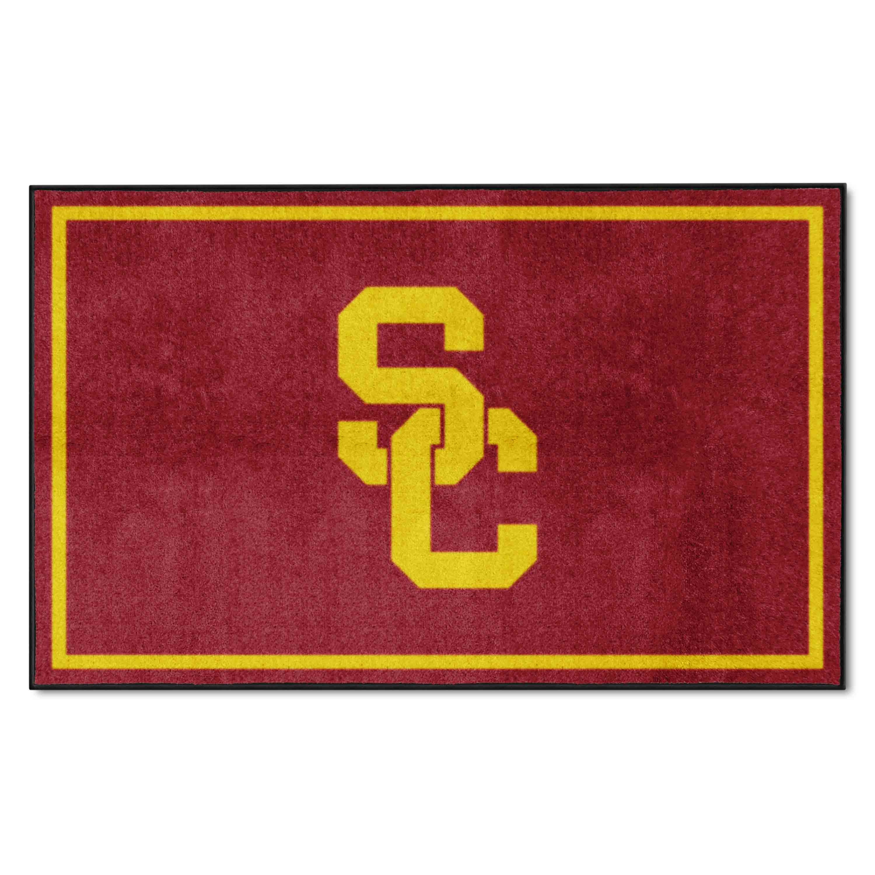 Southern California Trojans 4ft. x 6ft. Plush Area Rug - Southern California