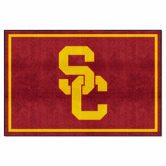Southern California Trojans 5ft. x 8 ft. Plush Area Rug