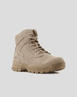 Kiwi Rugged Sand Suede Mid-Cut 6" Zipped Water Resistant Tactical Boots [63000] - Kiwi - Flyclothing LLC