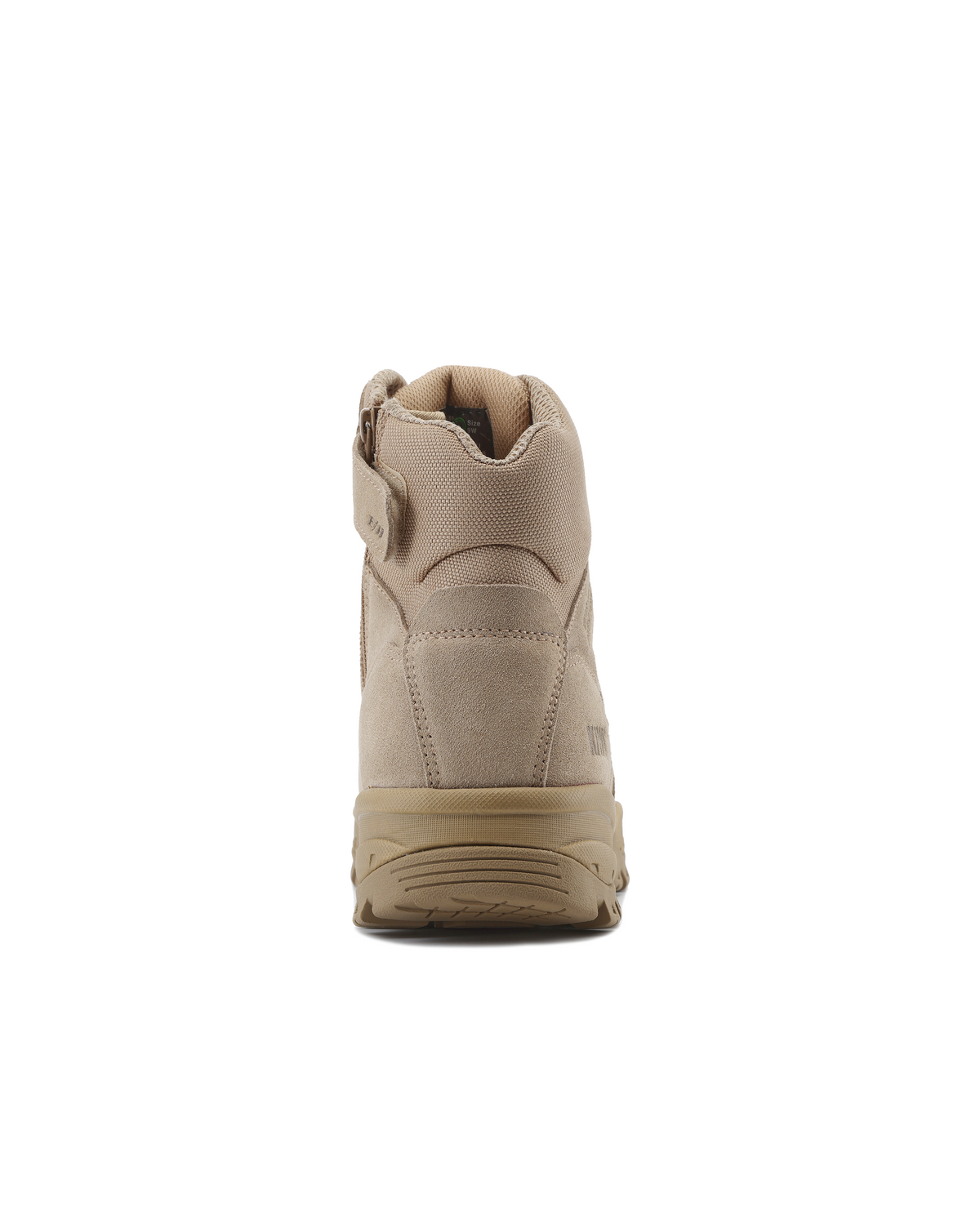 Kiwi Rugged Sand Suede Mid-Cut 6" Steel Toe Zipped Water Resistant Tactical Boots [60000] - Kiwi - Flyclothing LLC