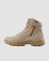 Kiwi Rugged Sand Suede Mid-Cut 6" Zipped Water Resistant Tactical Boots [63000] - Kiwi - Flyclothing LLC