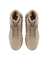 Kiwi Rugged Sand Suede Mid-Cut 6" Steel Toe Zipped Water Resistant Tactical Boots [60000] - Kiwi - Flyclothing LLC