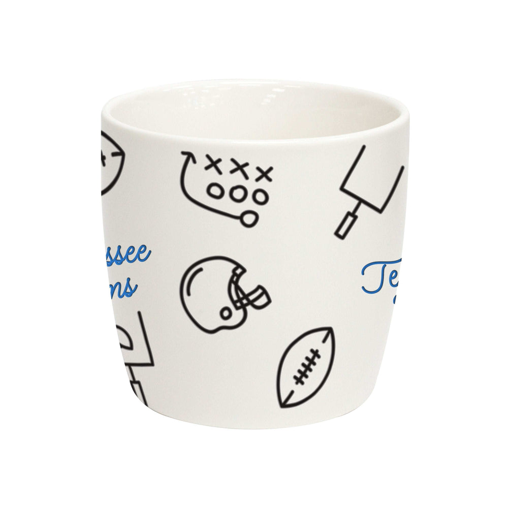 Tennessee Titans 18oz Playmaker Mug - Logo Brands - Flyclothing LLC