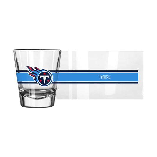 Tennessee Titans 2oz Stripe Shot Glass