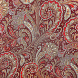 Rockmount Ranch Wear Men's Ornate Paisley Print Western Shirt in Burgundy - Rockmount Clothing - Flyclothing LLC