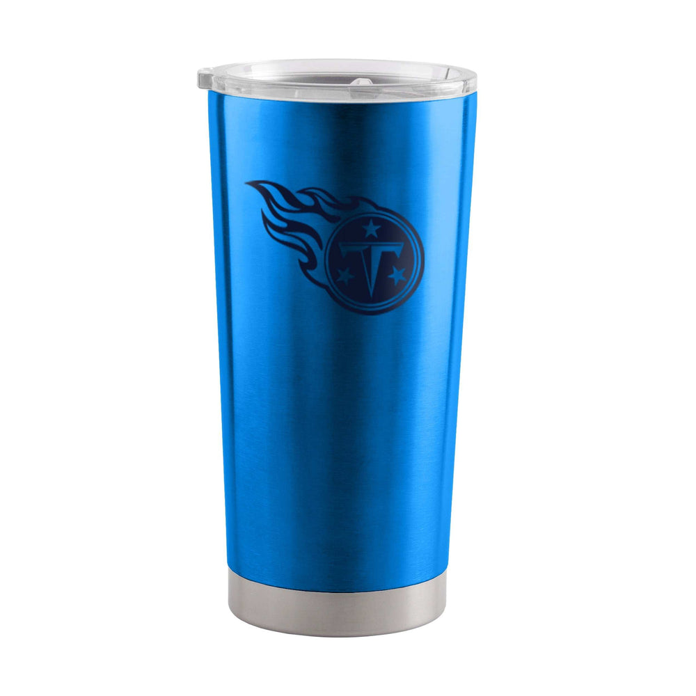 Tennessee Titans 1 Color 20oz Gameday Stainless Tumbler - Logo Brands - Flyclothing LLC