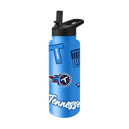 Tennessee Titans 34oz Dreamweave Quencher Bottle - Logo Brands - Flyclothing LLC
