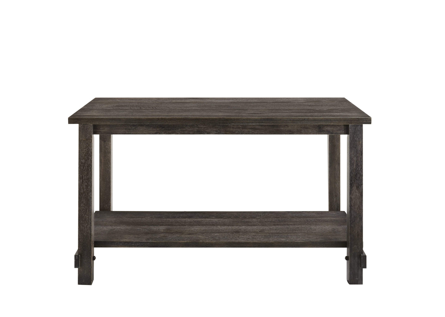 60" Gray Wood Dining Table - HomeRoots - Flyclothing LLC