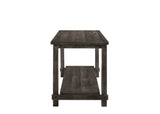 60" Gray Wood Dining Table - HomeRoots - Flyclothing LLC