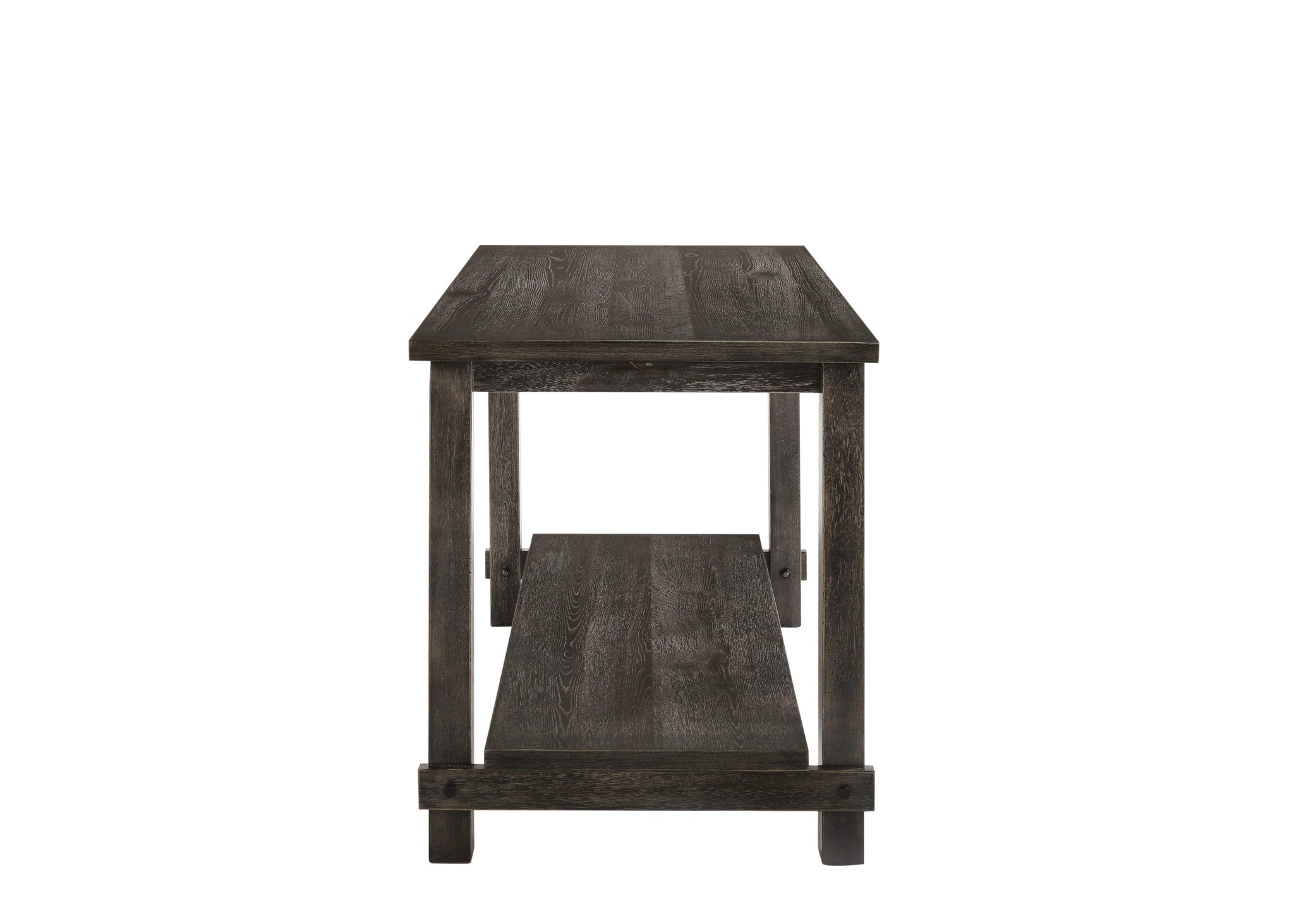 60" Gray Wood Dining Table - HomeRoots - Flyclothing LLC