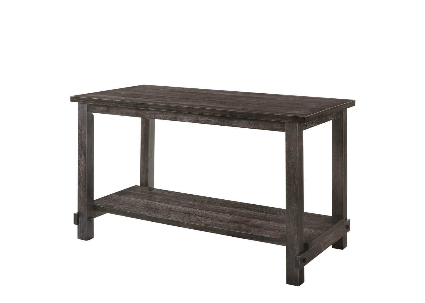 60" Gray Wood Dining Table - HomeRoots - Flyclothing LLC