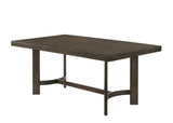 70" Espresso Wood Trestle Base Dining Table - Homeroots - Flyclothing LLC