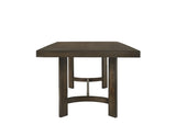 70" Espresso Wood Trestle Base Dining Table - Homeroots - Flyclothing LLC