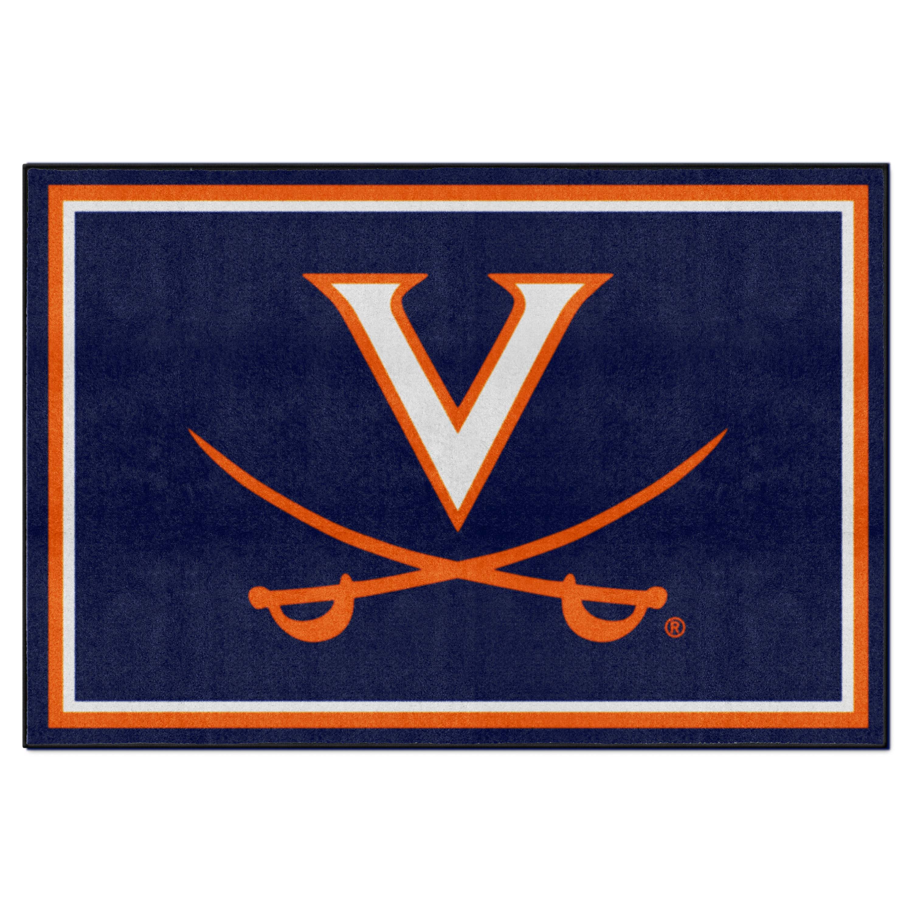 Virginia Cavaliers 5ft. x 8 ft. Plush Area Rug