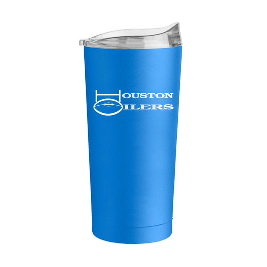 Houston Oilers 20oz Flipside Powder Coat Tumbler - Logo Brands - Flyclothing LLC