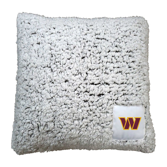 Washington Commanders Frosty Throw Pillow - Logo Brands - Flyclothing LLC