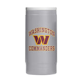 Washington Commanders 12oz Athletic Powdercoat SlimCan Coolie - Logo Brands - Flyclothing LLC
