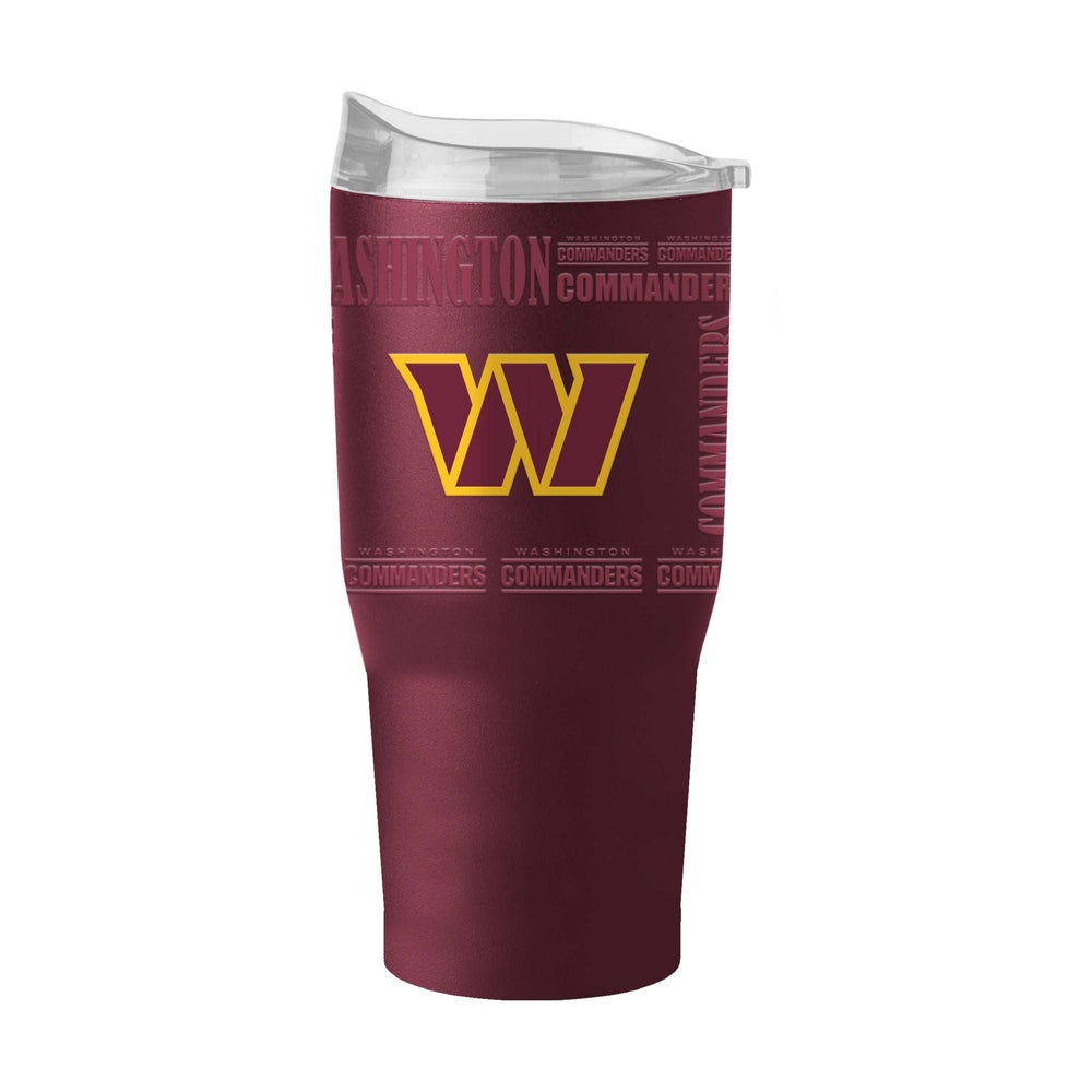 Washington Commanders 30oz Replay Powder Coat Tumbler - Logo Brands - Flyclothing LLC
