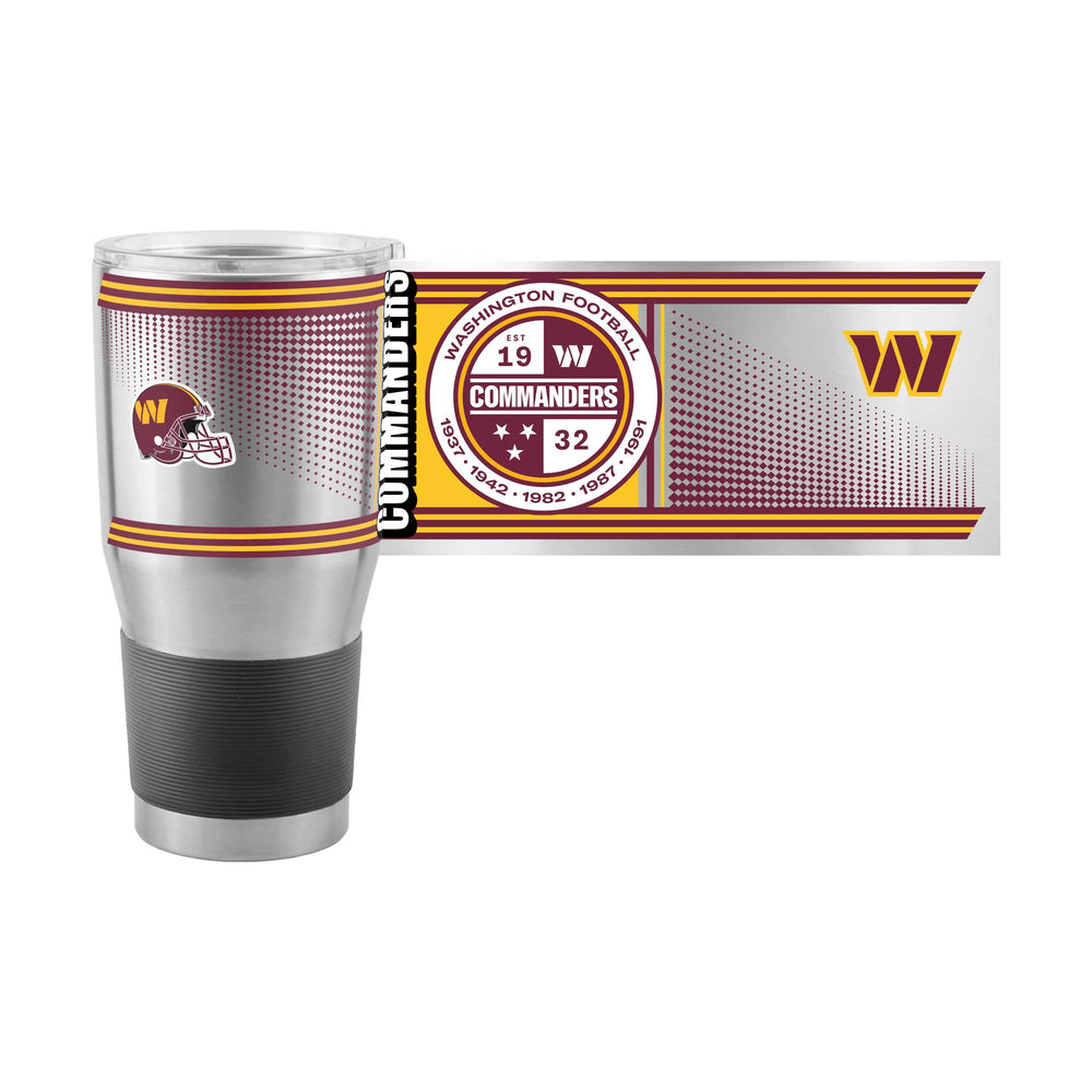 Washington Commanders 30oz Hero Stainless Steel Tumbler - Logo Brands - Flyclothing LLC