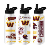 Washington Commanders 34oz Native Quencher Bottle - Logo Brands - Flyclothing LLC