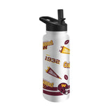 Washington Commanders 34oz TJX Native Quencher Bottle - Logo Brands - Flyclothing LLC