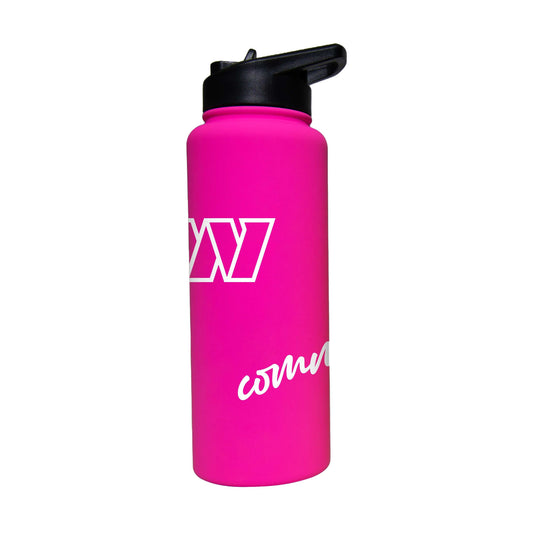 Washington Commanders 34oz Electric Bold Soft Touch Quencher - Logo Brands - Flyclothing LLC