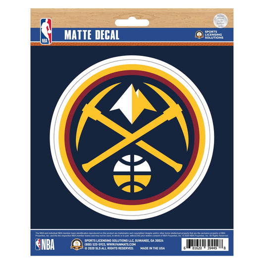 Denver Nuggets Matte Decal Sticker - Denver Nuggets