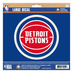 Detroit Pistons Large Decal Sticker - Detroit Pistons
