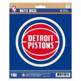 Detroit Pistons Matte Decal Sticker - Detroit Pistons
