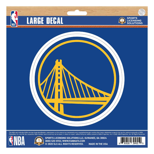 Golden State Warriors Large Decal Sticker - Golden State Warriors