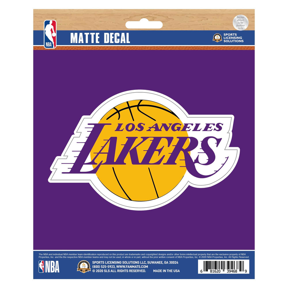 Los Angeles Lakers Matte Decal Sticker - Los Angeles Lakers
