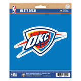 Oklahoma City Thunder Matte Decal Sticker - Oklahoma City Thunder