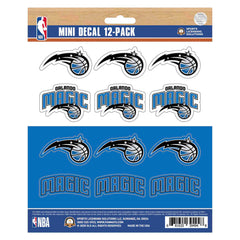 Orlando Magic 12 Count Mini Decal Sticker Pack - Orlando Magic