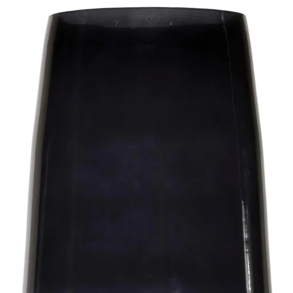 13" Blue Ombre Glass Tapered Table Vase - Homeroots - Flyclothing LLC