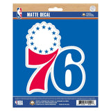 Philadelphia 76ers Matte Decal Sticker - Philadelphia 76ers