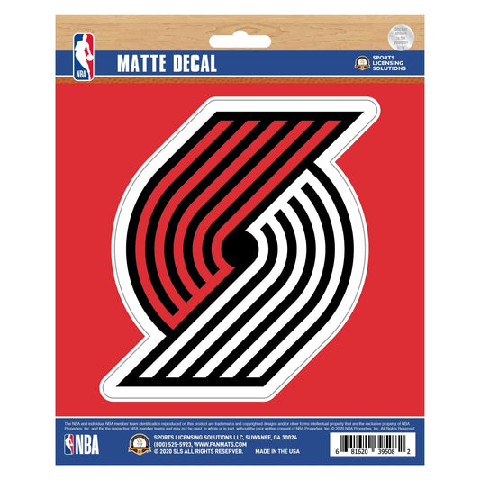 Portland Trail Blazers Matte Decal Sticker - Portland Trail Blazers