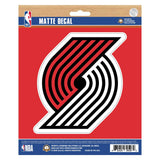 Portland Trail Blazers Matte Decal Sticker - Portland Trail Blazers