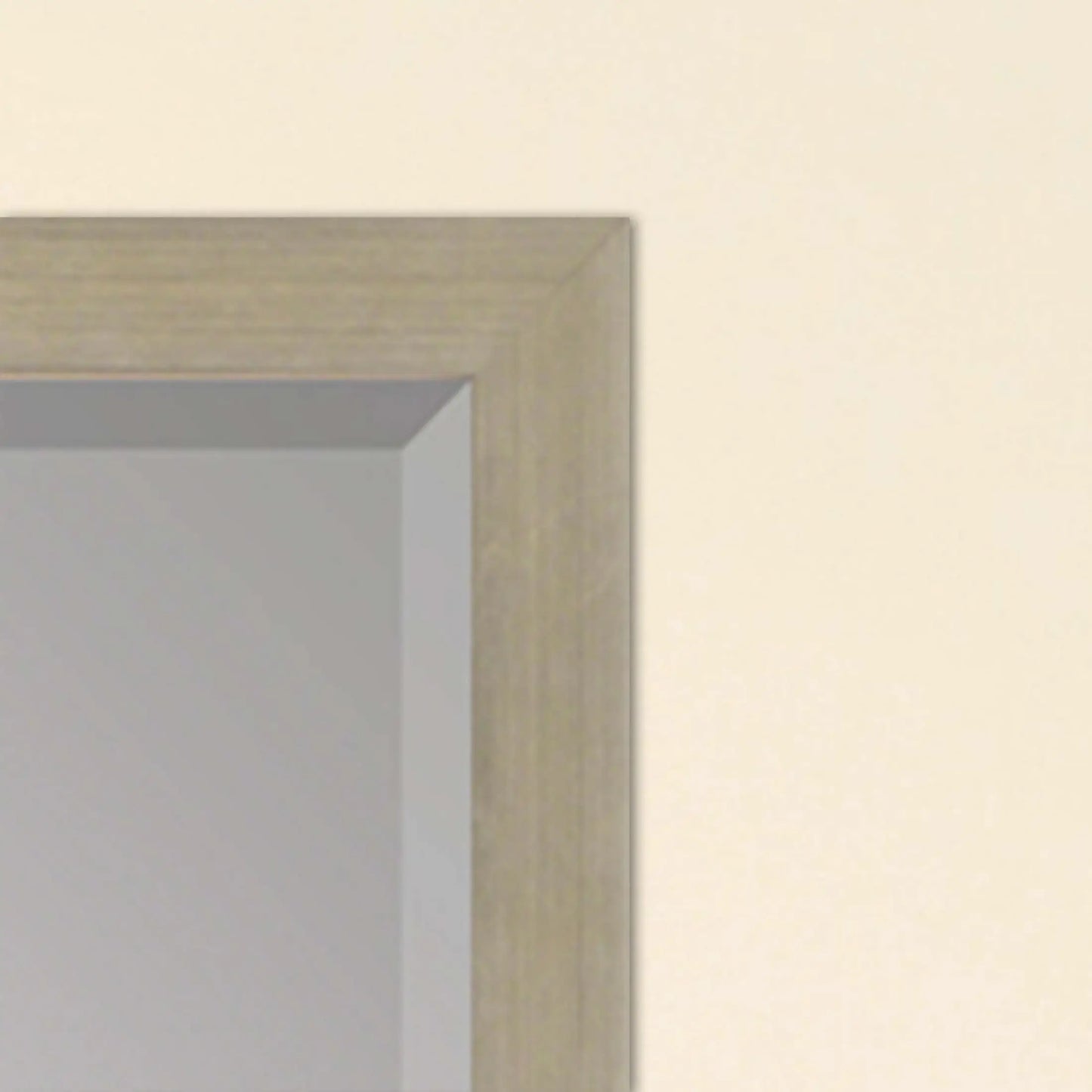 39" Silver Solid Wood Framed Accent Mirror - Homeroots - Flyclothing LLC