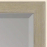 39" Silver Solid Wood Framed Accent Mirror - Homeroots - Flyclothing LLC