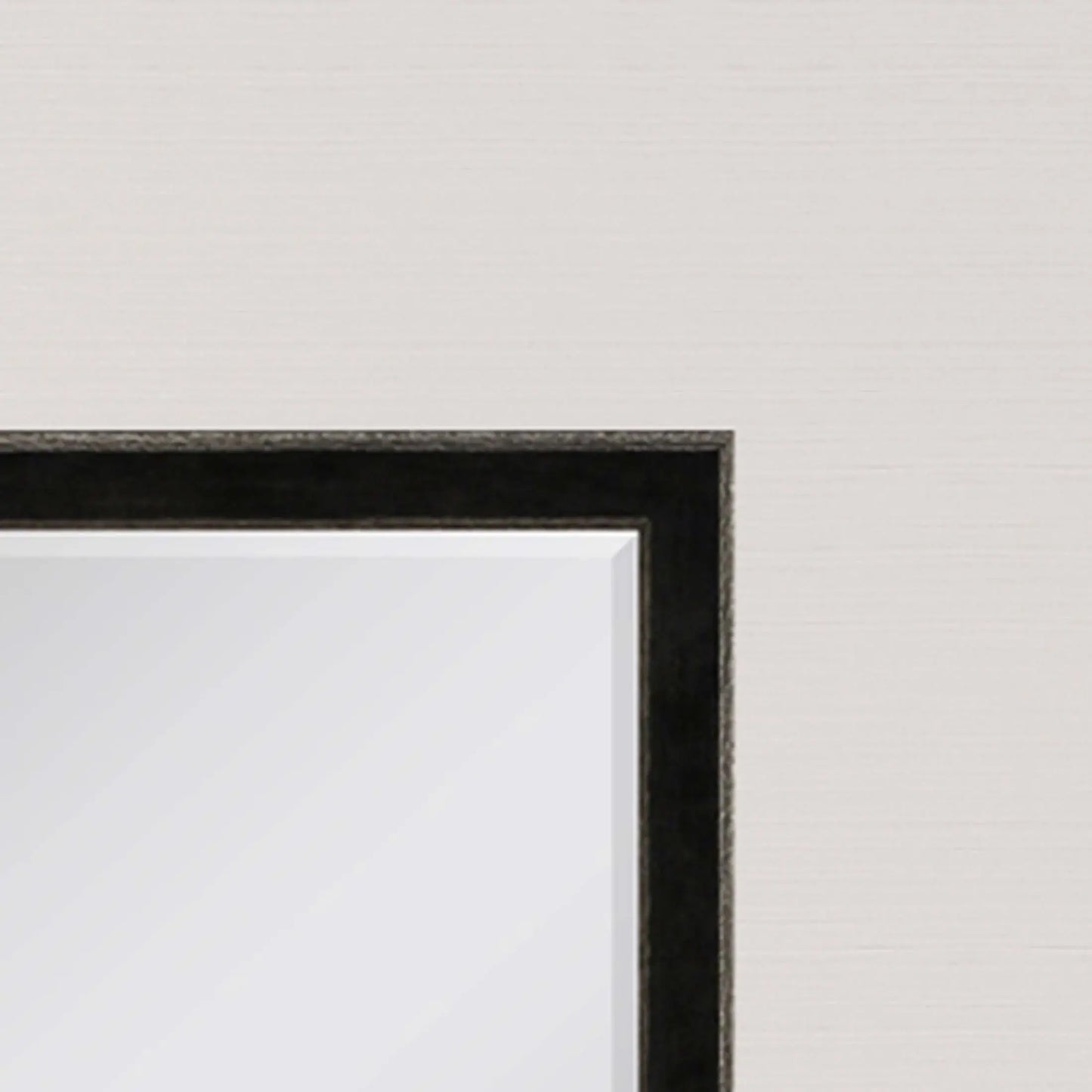 40" Dark Brown Solid Wood Framed Accent Mirror - Homeroots - Flyclothing LLC