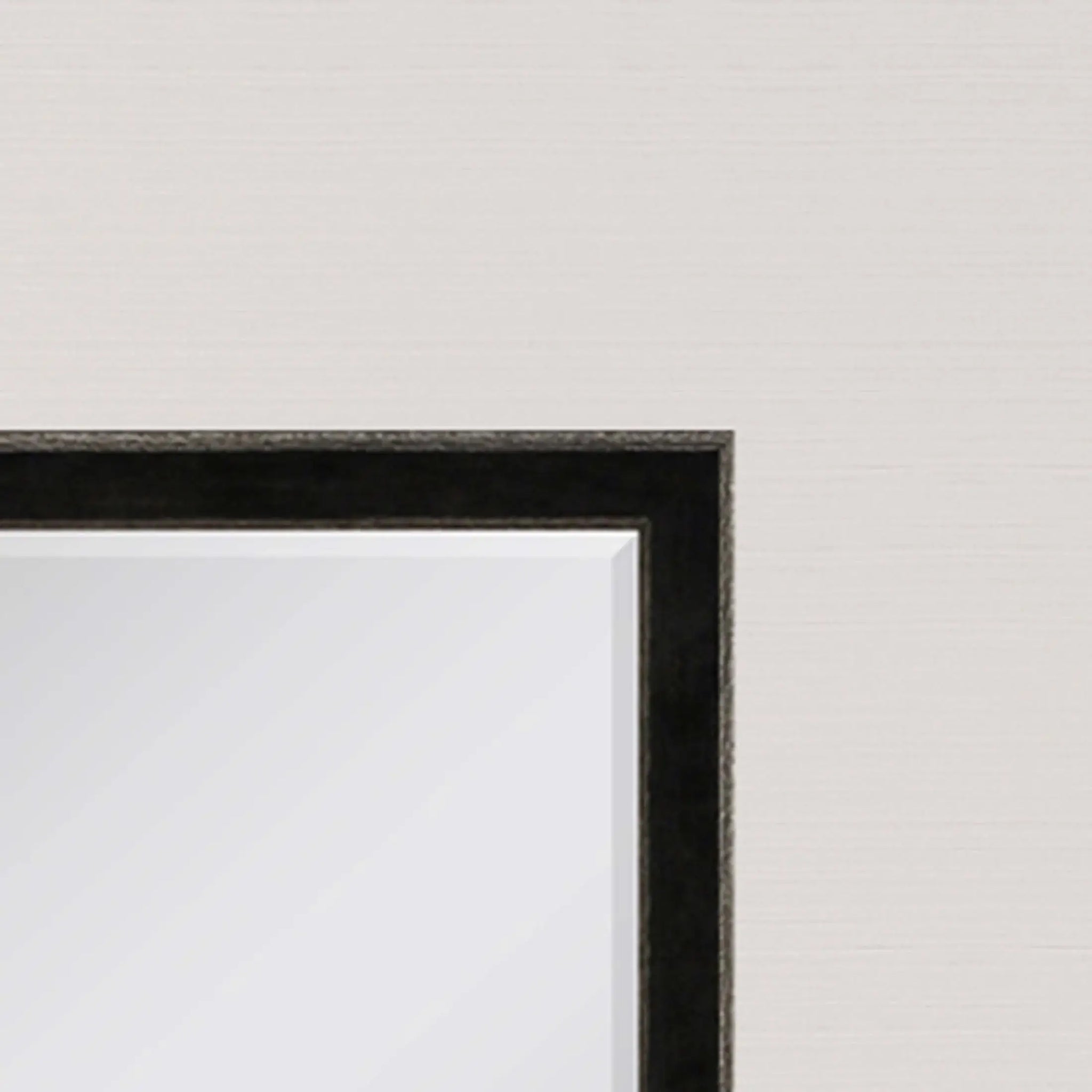 40" Dark Brown Solid Wood Framed Accent Mirror - Homeroots - Flyclothing LLC