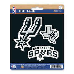 San Antonio Spurs 3 Piece Decal Sticker Set - San Antonio Spurs